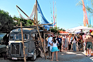 Hippimarkt auf Ibiza