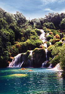 Krka Wasserfälle