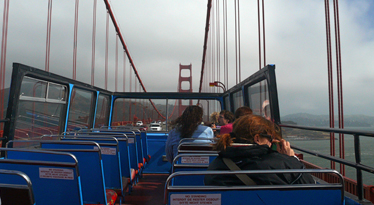 Hop-on Hop-off über die Golden Gate Bridge