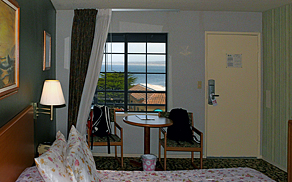 Otter Inn Zimmerausblick