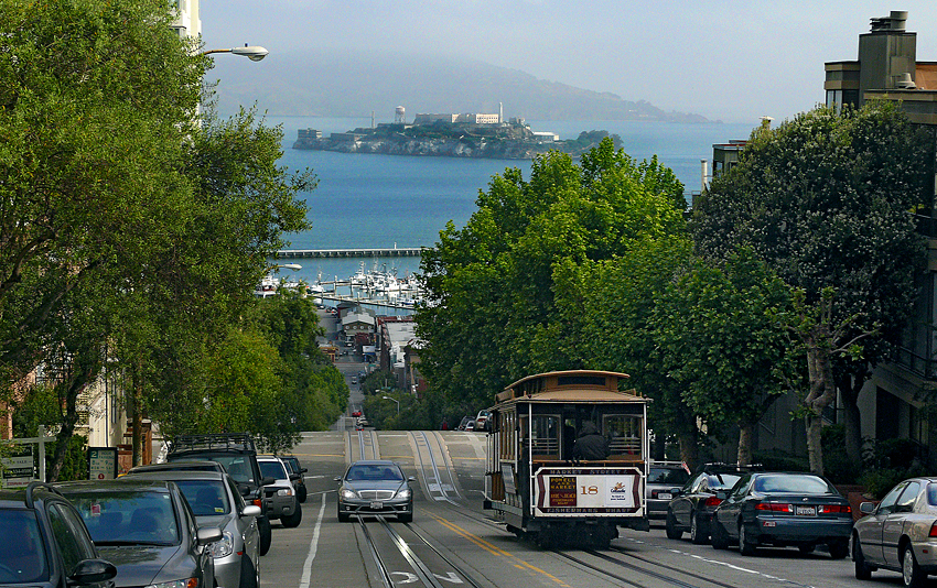 Alcatraz und Cable Car