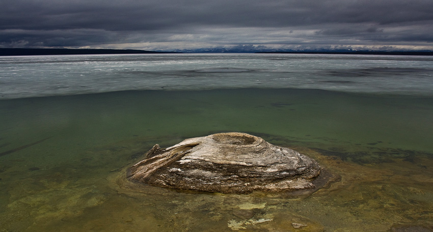 Lake Yellowstone Fishing Cone