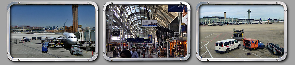 Las Vegas Airport, Chikago Airport